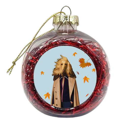 Lost in Regent's Park - xmas bauble by Francesca Miele