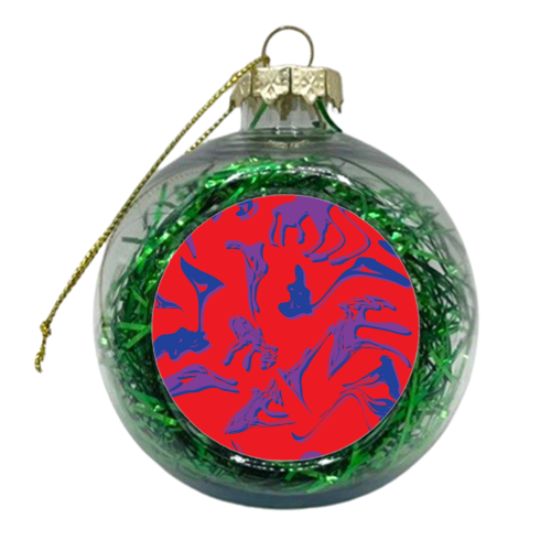 LOST IN THE SAUCE - xmas bauble by leonie conroy