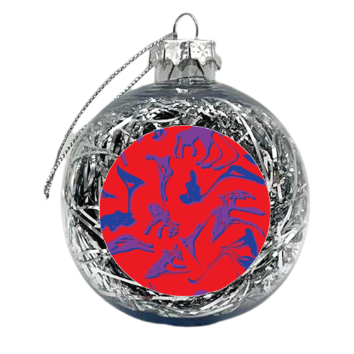 LOST IN THE SAUCE - xmas bauble by leonie conroy