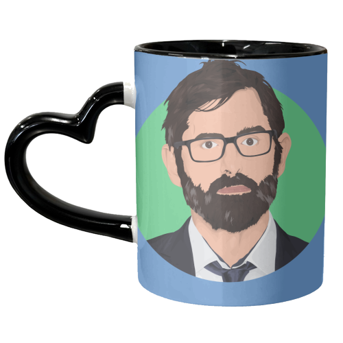 Louis Theroux - unique mug by Pink and Pip