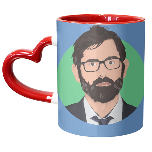 Louis Theroux - unique mug by Pink and Pip
