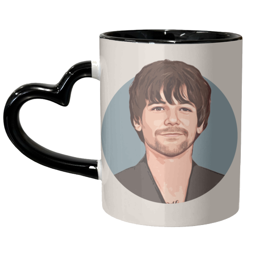 LOUIS - unique mug by DOLLY WOLFE