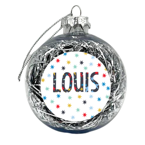 Louis - xmas bauble by The Boy and the Bear