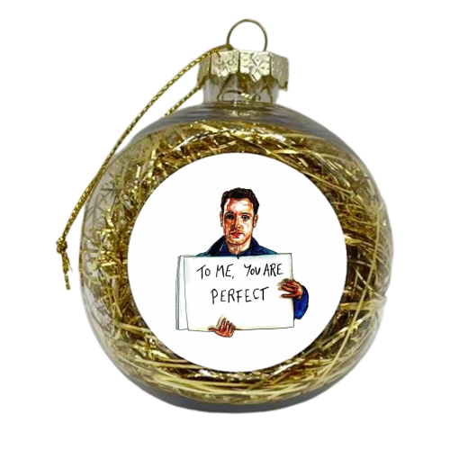 Love Actually  - xmas bauble by Thom Kofoed
