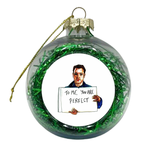 Love Actually  - xmas bauble by Thom Kofoed
