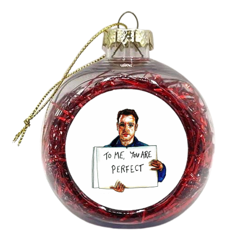 Love Actually  - xmas bauble by Thom Kofoed
