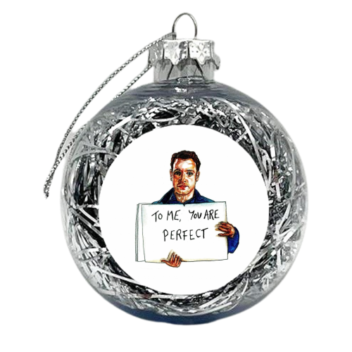 Love Actually  - xmas bauble by Thom Kofoed