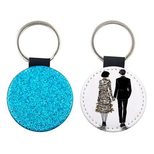 Love at Christmas - keyring by DejaReve