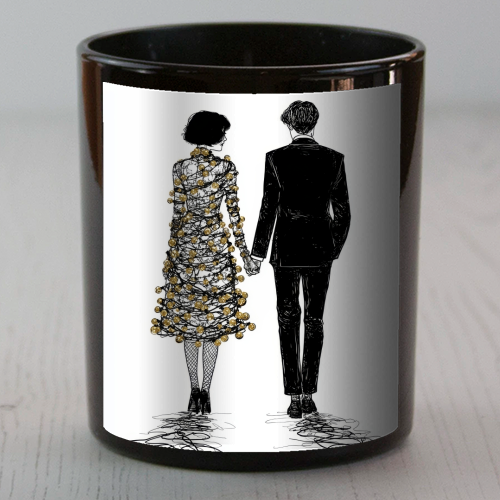 Love at Christmas - scented candle by DejaReve