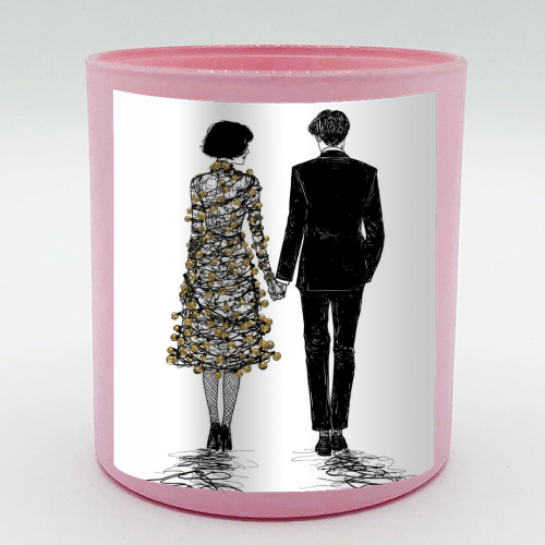 Love at Christmas - scented candle by DejaReve