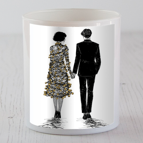 Love at Christmas - scented candle by DejaReve