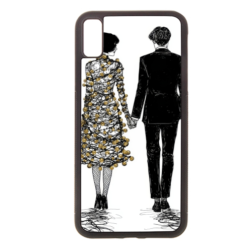 Love at Christmas - stylish phone case by DejaReve