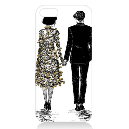 Love at Christmas - unique phone case by DejaReve