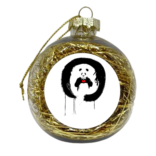 Love Bear Love - xmas bauble by Genco Demirer