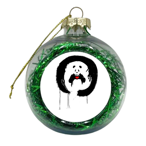 Love Bear Love - xmas bauble by Genco Demirer