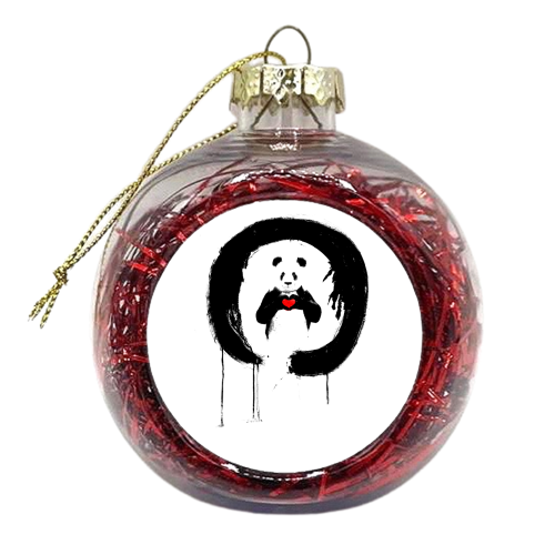 Love Bear Love - xmas bauble by Genco Demirer