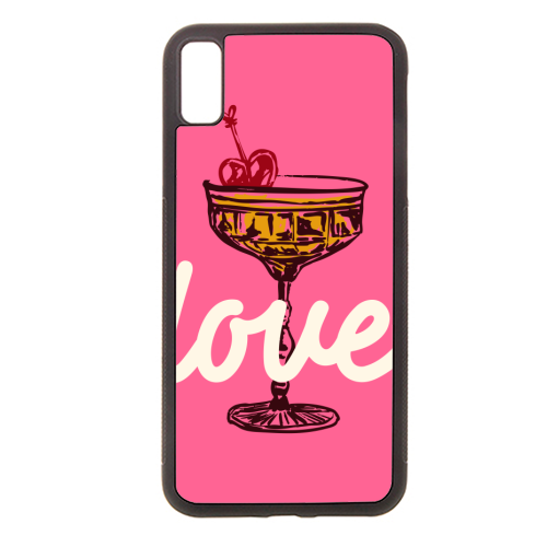 Love Cocktail Illustration - stylish phone case by EZbie