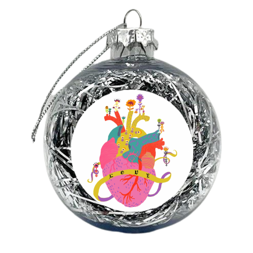 Love - xmas bauble by Ezra W. Smith