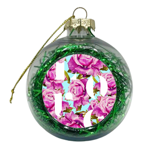 Love - xmas bauble by Uma Prabhakar Gokhale