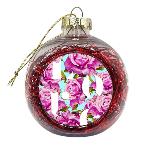 Love - xmas bauble by Uma Prabhakar Gokhale
