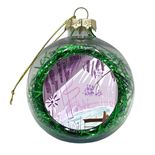 Love Garden - xmas bauble by Amy Lewis