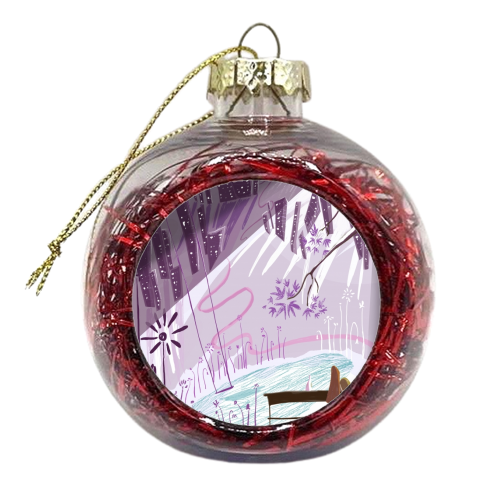 Love Garden - xmas bauble by Amy Lewis
