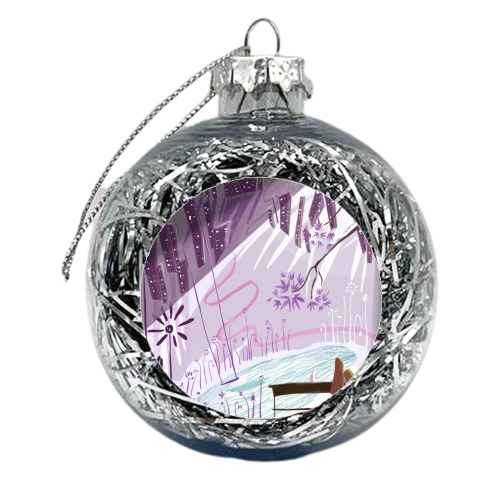 Love Garden - xmas bauble by Amy Lewis