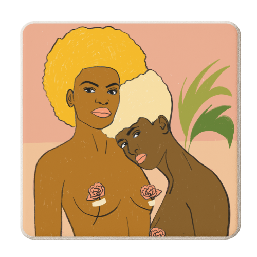 Love Heals All - personalised beer coaster by Uma Prabhakar Gokhale