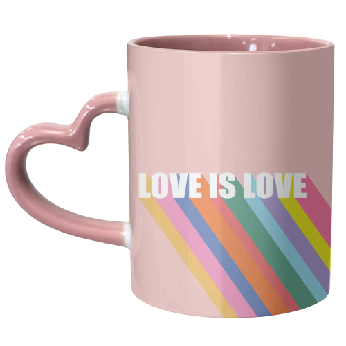 Love is Love - unique mug by Luxe and Loco