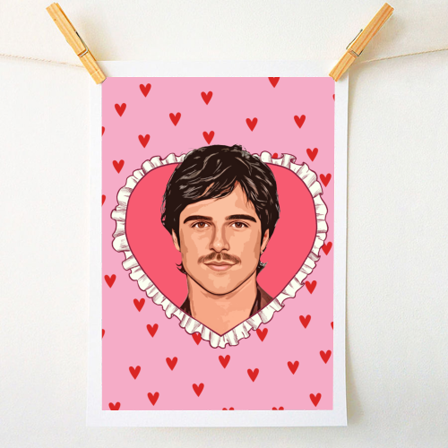 Love Jacob - A1 - A4 art print by DOLLY WOLFE