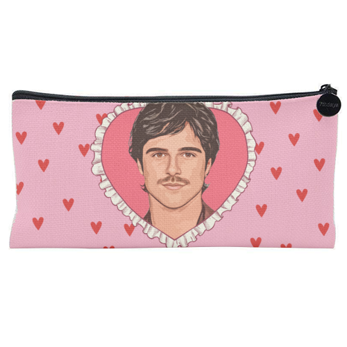 Love Jacob - flat pencil case by DOLLY WOLFE