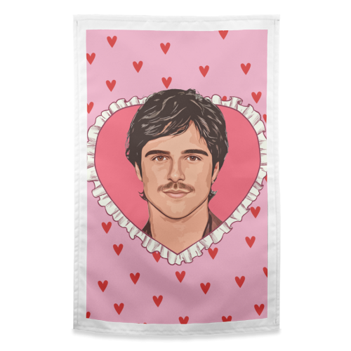 Love Jacob - funny tea towel by DOLLY WOLFE