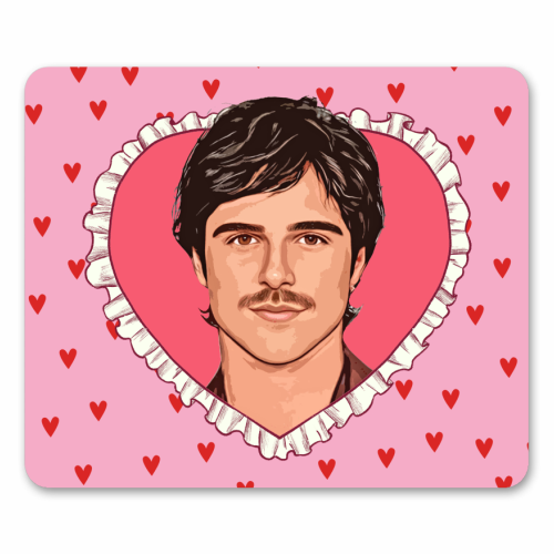 Love Jacob - mouse mat by DOLLY WOLFE