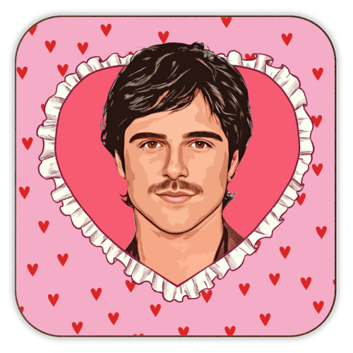 Love Jacob - personalised beer coaster by DOLLY WOLFE