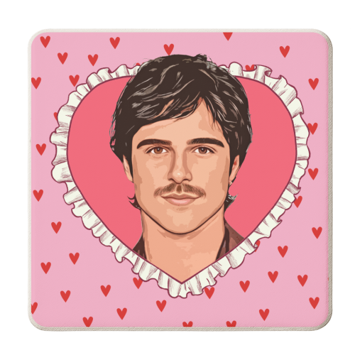 Love Jacob - personalised beer coaster by DOLLY WOLFE