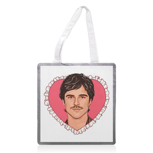 Love Jacob - printed canvas tote bag by DOLLY WOLFE