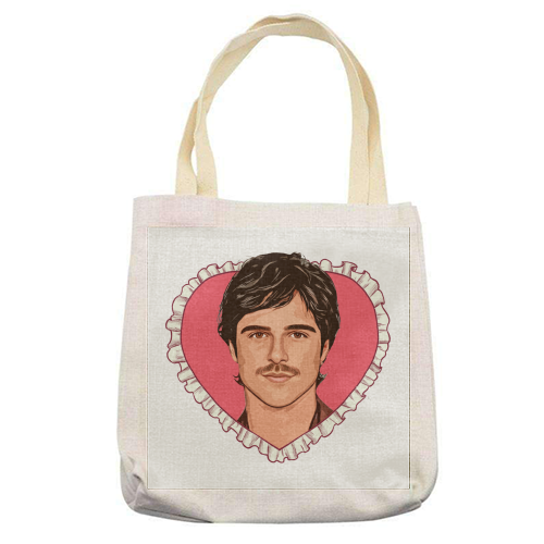 Love Jacob - printed canvas tote bag by DOLLY WOLFE