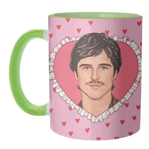 Love Jacob - unique mug by DOLLY WOLFE