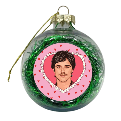Love Jacob - xmas bauble by DOLLY WOLFE