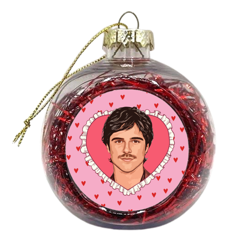 Love Jacob - xmas bauble by DOLLY WOLFE
