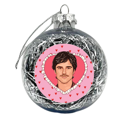 Love Jacob - xmas bauble by DOLLY WOLFE