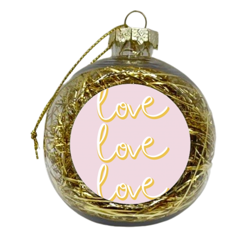love love love - xmas bauble by Ohkimiko