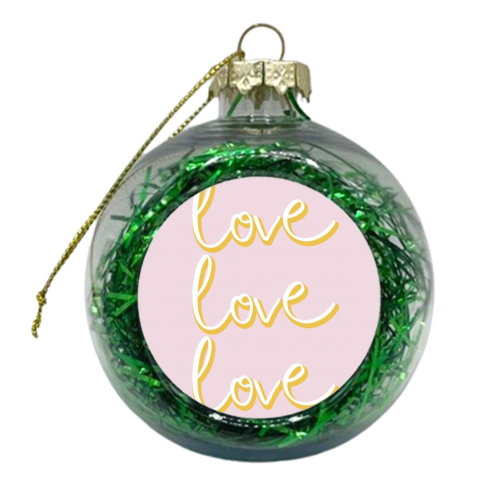 love love love - xmas bauble by Ohkimiko