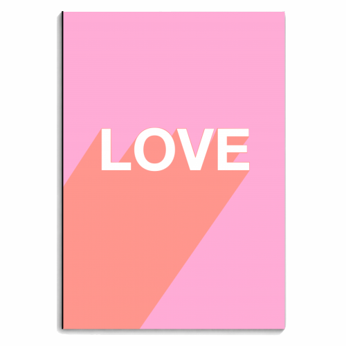 LOVE - personalised A4, A5, A6 notebook by Adam Regester