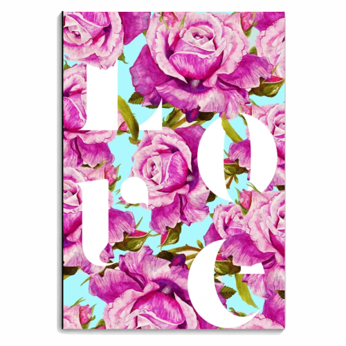 Love - personalised A4, A5, A6 notebook by Uma Prabhakar Gokhale