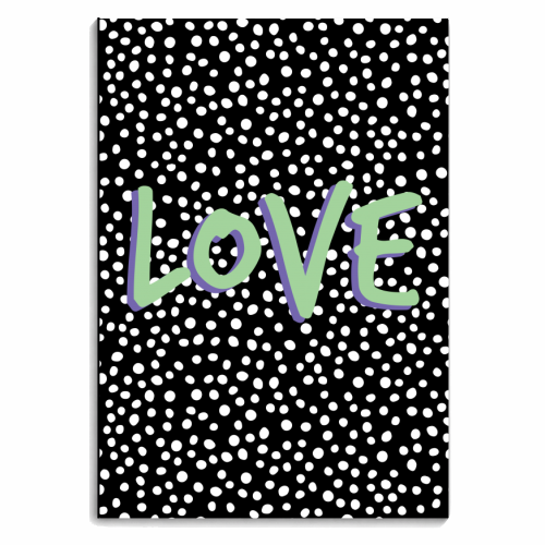 LOVE Print - personalised A4, A5, A6 notebook by The 13 Prints