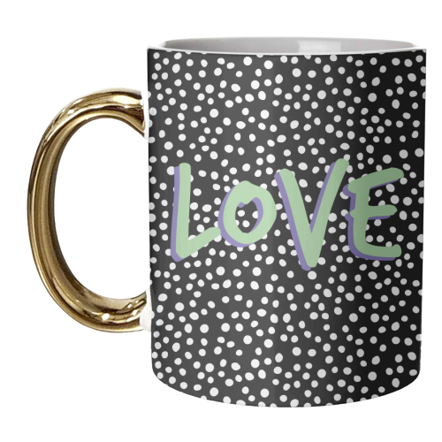 LOVE Print - unique mug by The 13 Prints
