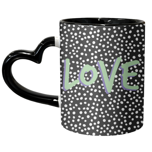 LOVE Print - unique mug by The 13 Prints