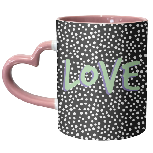 LOVE Print - unique mug by The 13 Prints