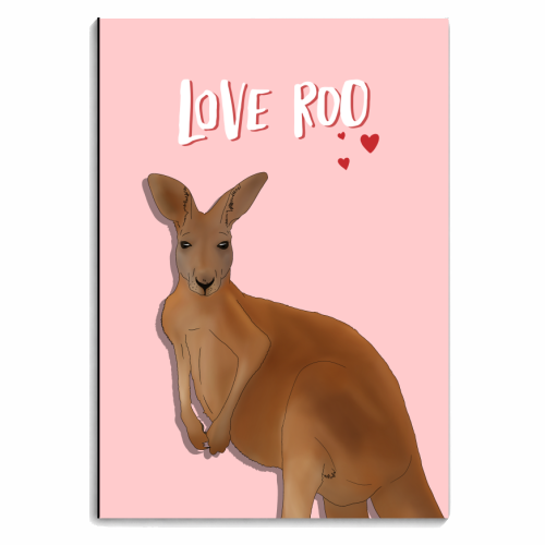 Love Roo - personalised A4, A5, A6 notebook by Pink and Pip
